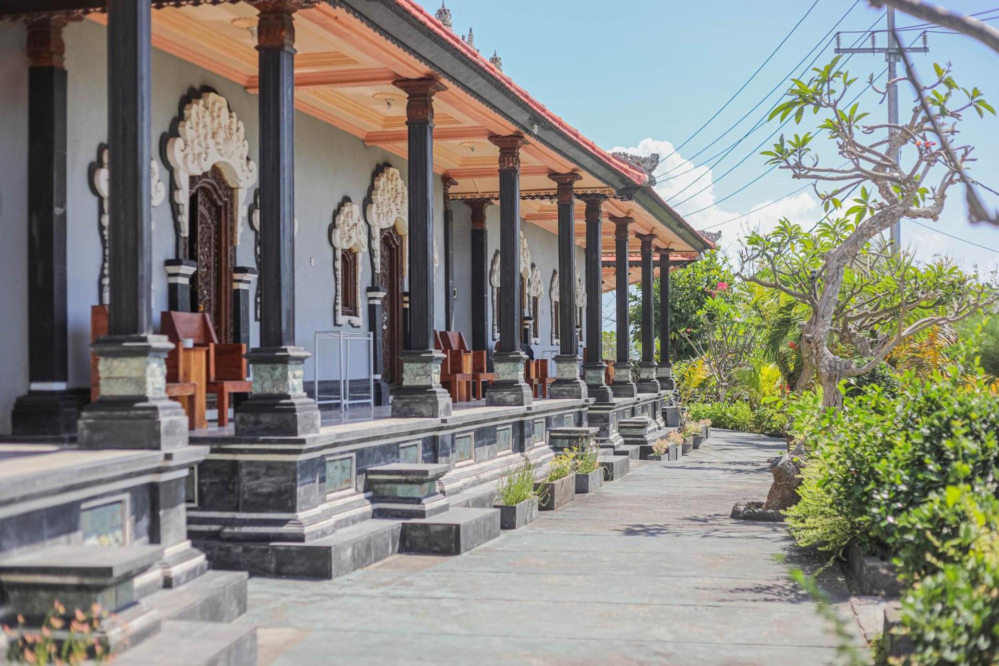 Manta Cottages With Sea View Batununggul Exterior foto